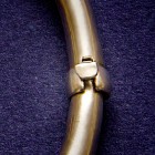 Knurled Bracelet Clasp Detail